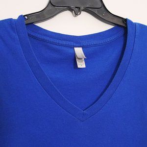 Blue Short Sleeved Top